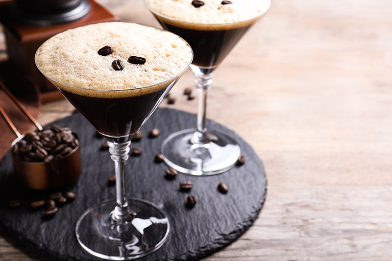 Coffee Cocktails or Mocktails